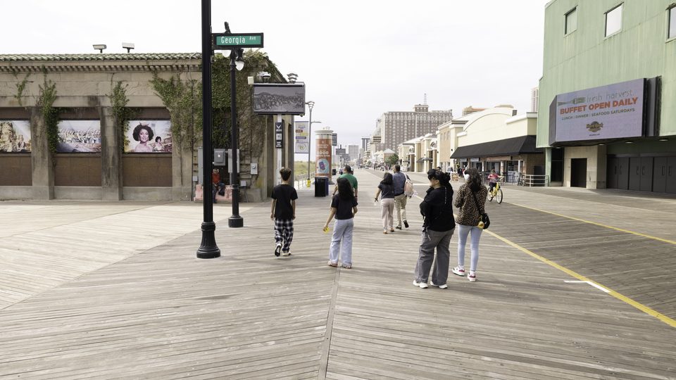 poster displays, Georgia Avenue — Boardwalk